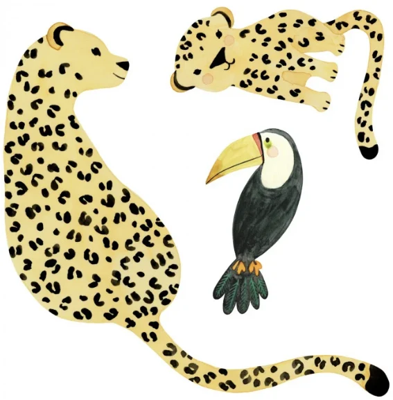 Papier Peint Panoramique CASADECO - Wild life spray up