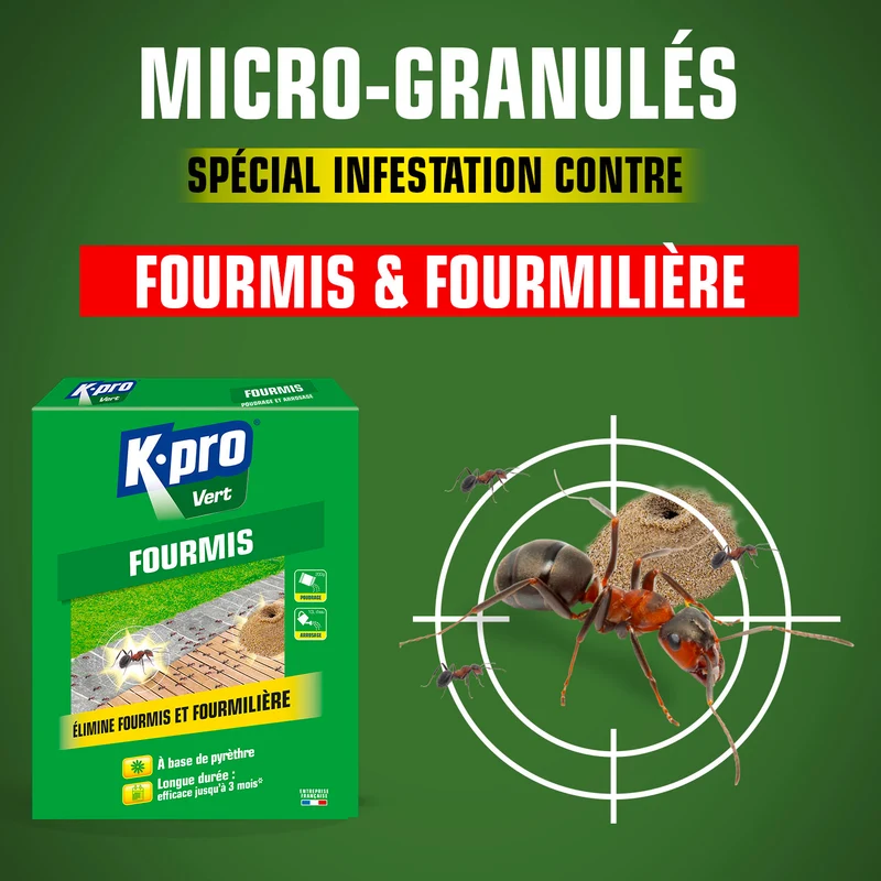 Granulés anti-fourmis K.pro