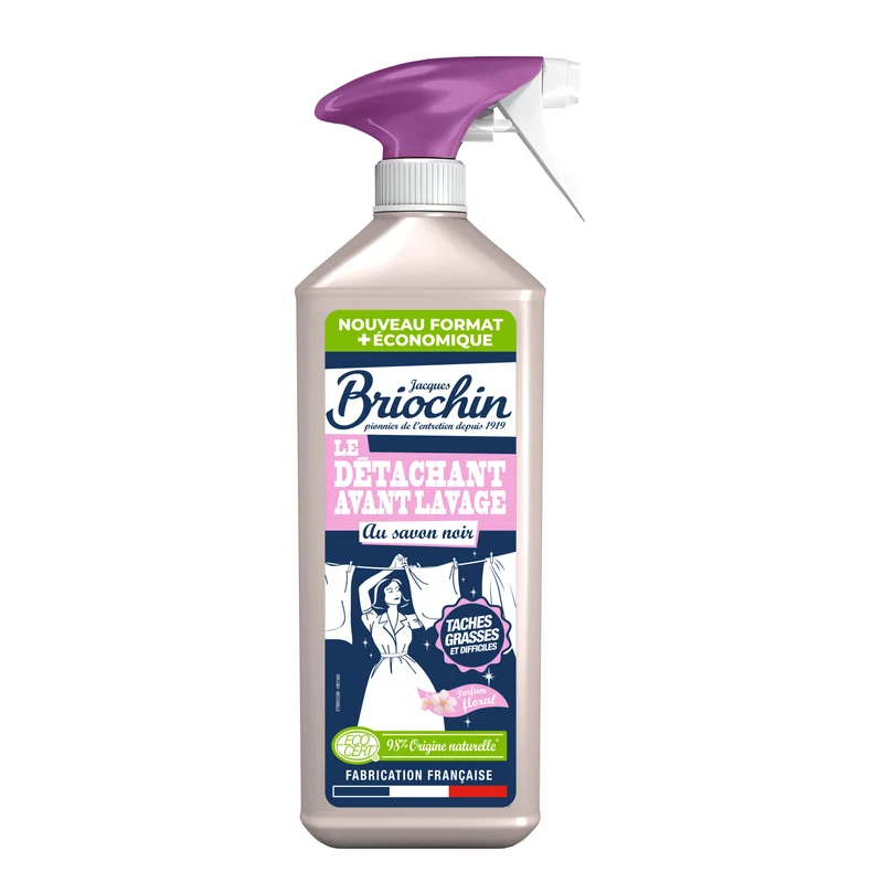 Le détachant avant lavage au Savon Noir