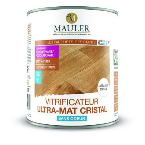 Vitrificateur Ultra-mat Cristal incolore 1L MAULER