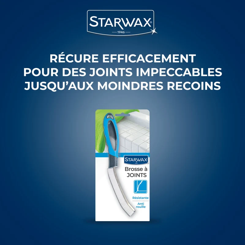 Brosse à joints ergonomie