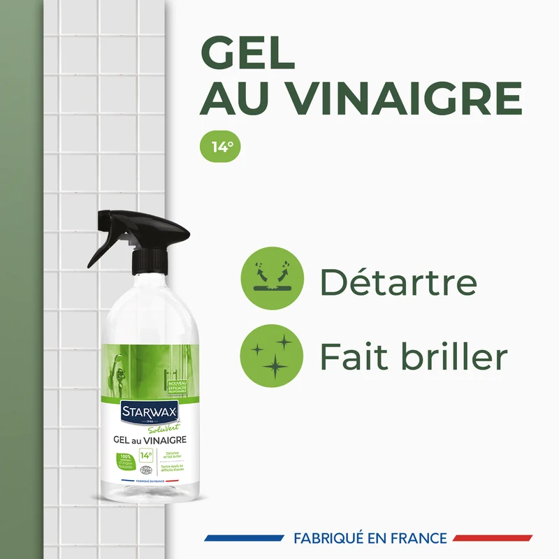 Gel au vinaigre 14°