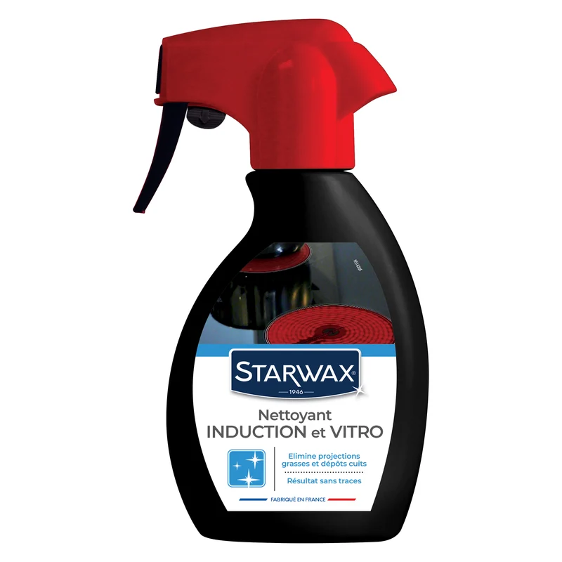 Nettoyant quotidien pour vitrocéramique et induction