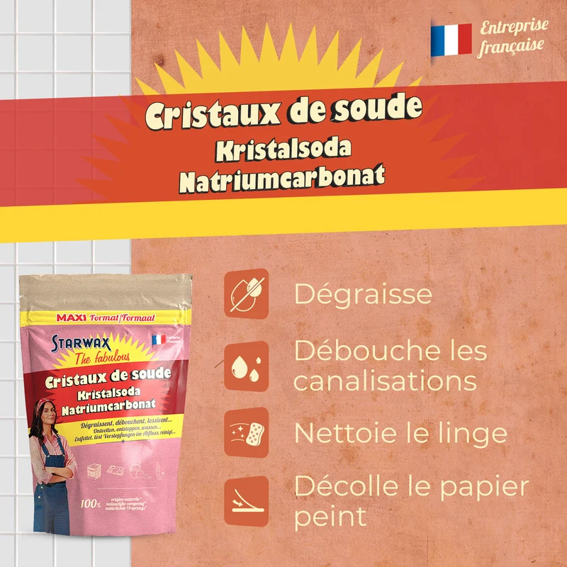 Cristaux de soude