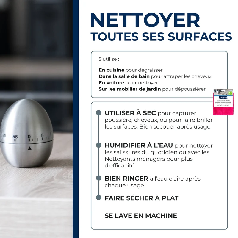Microfibre multi-usages