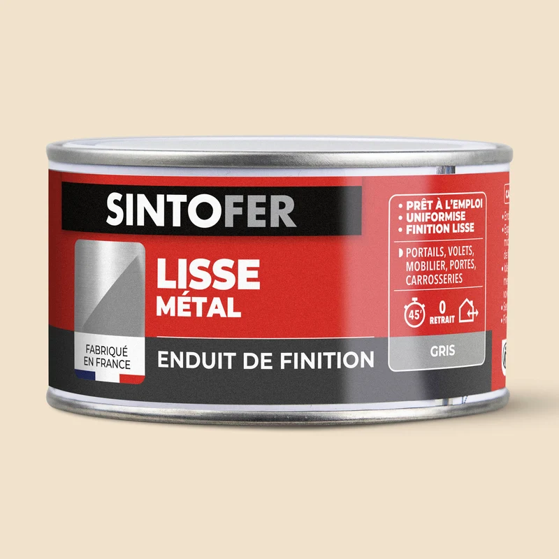 Enduit de finition métal