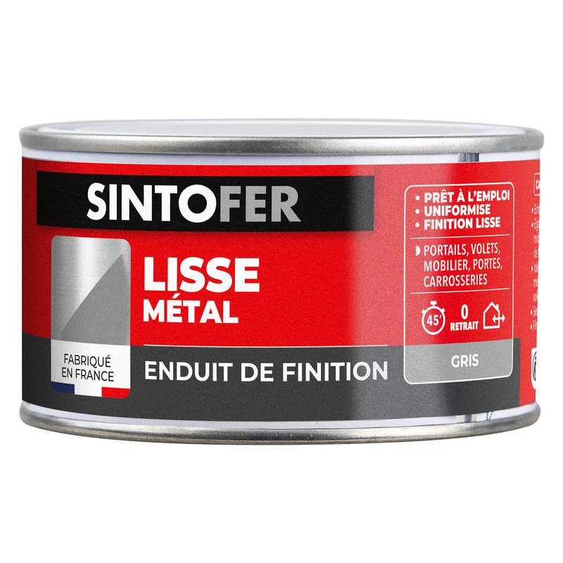 Enduit de finition métal