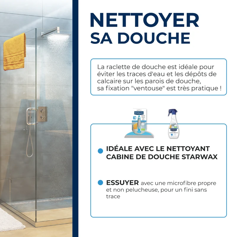 Raclette de douche