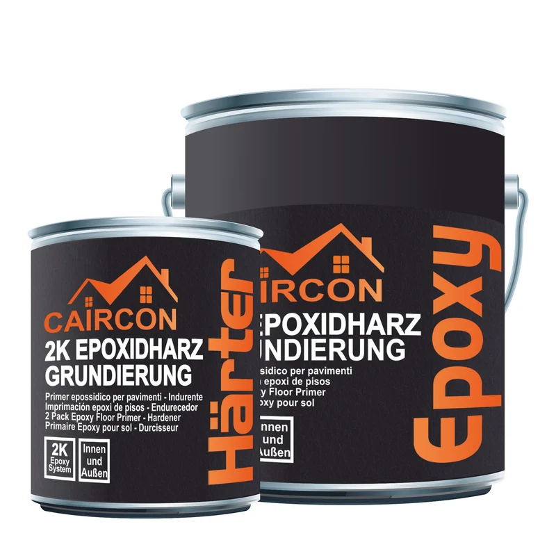 2K Epoxid Grundierung für Beton, Estrich und Bodenfarbe