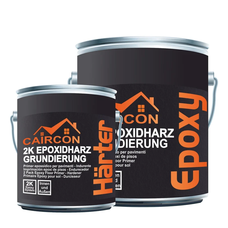 2K Epoxid Grundierung für Beton, Estrich und Bodenfarbe