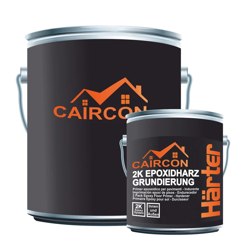 2K Epoxid Grundierung für Beton, Estrich und Bodenfarbe