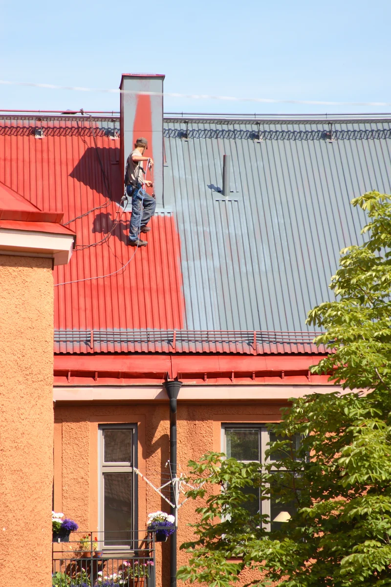 Dachfarbe wasserbasiert für Dachziegel und Beton