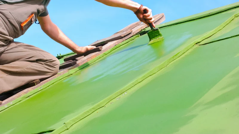 Dachfarbe wasserbasiert für Dachziegel und Beton