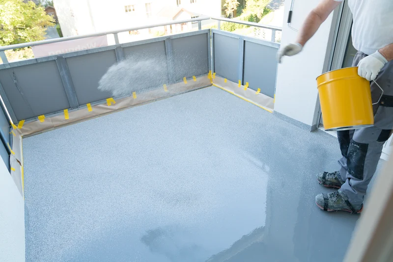 2K Epoxidharz Bodenbeschichtung für Balkon, Terrasse und Beton