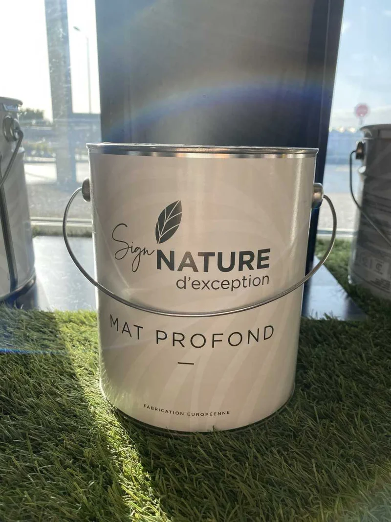 Sign'ature mat profond blanc - Peinture mate haut de gamme pour murs et plafonds