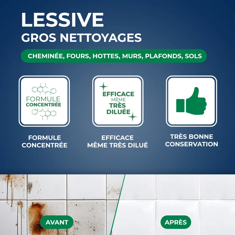 Lessive travaux à l'huile de Pin 1,4KG