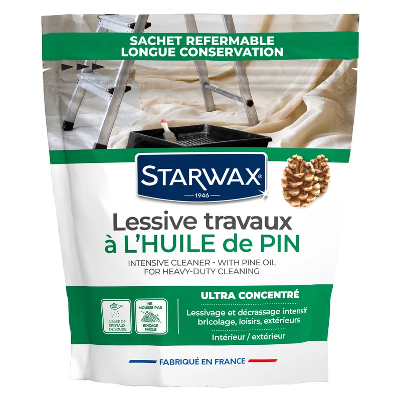 Lessive travaux à l'huile de Pin 1,4KG