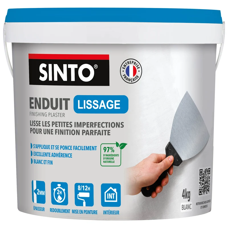 Enduit lissage pâte