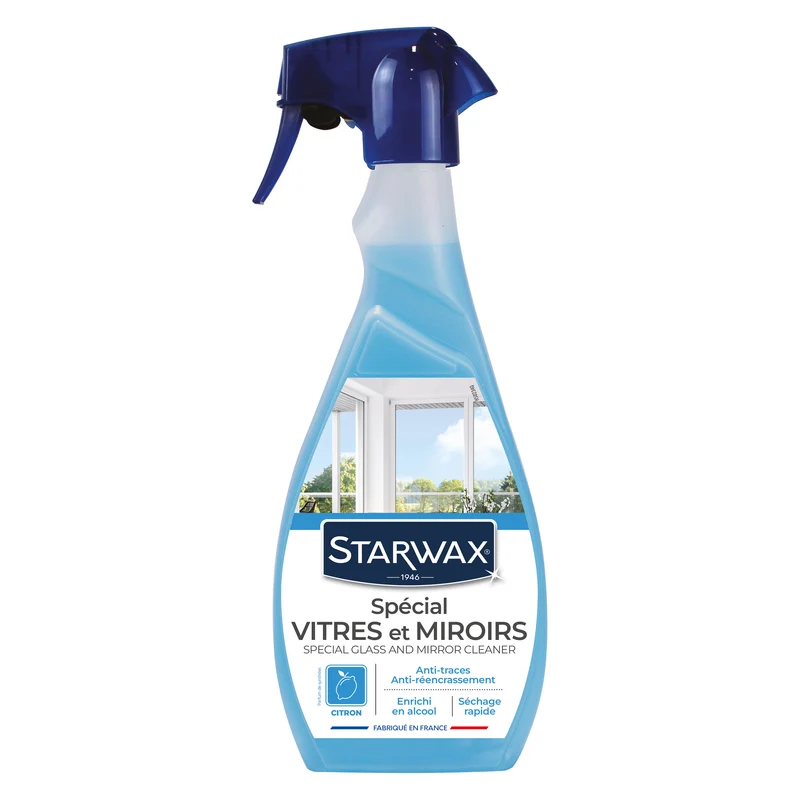 Nettoyant spécial vitres et miroirs