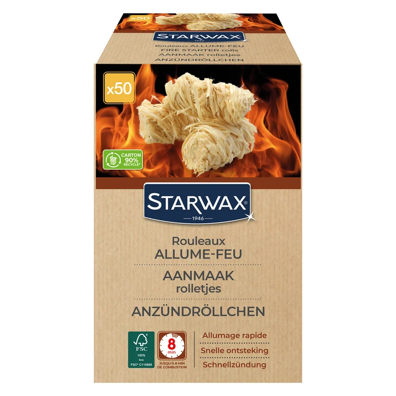 Rouleaux allume feu FSC®