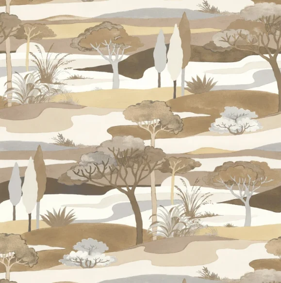 Collection de Papier Peint CASAMANCE - L'île aux oiseaux