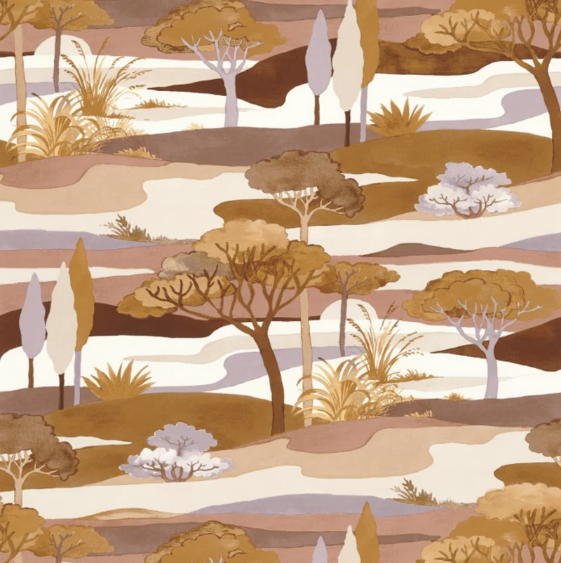 Collection de Papier Peint CASAMANCE - L'île aux oiseaux