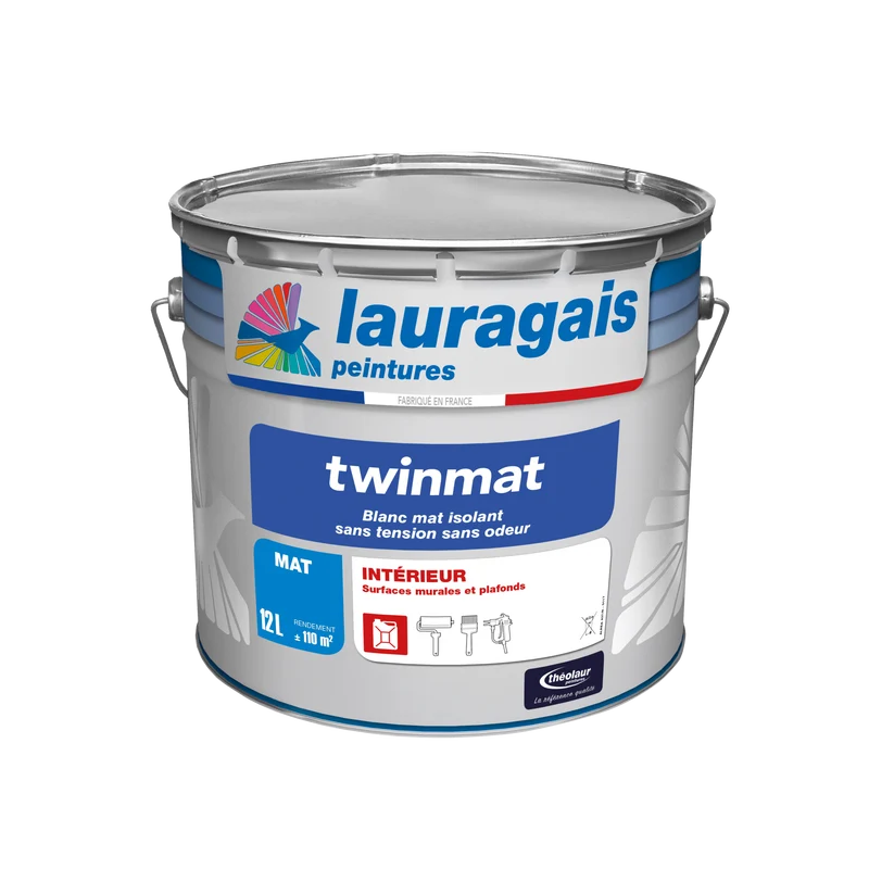Twinmat blanc