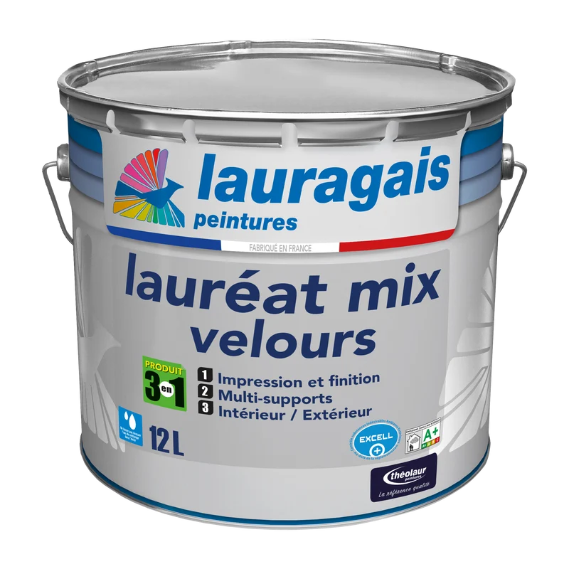 Laureat mix velours blanc