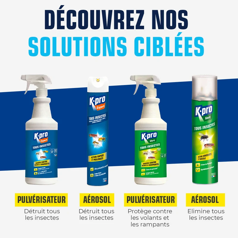 Pulvérisateur Barrière tous insectes K.PRO