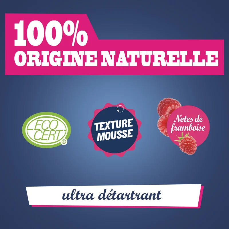 Mousse détartrante au vinaigre et à l'acide citrique