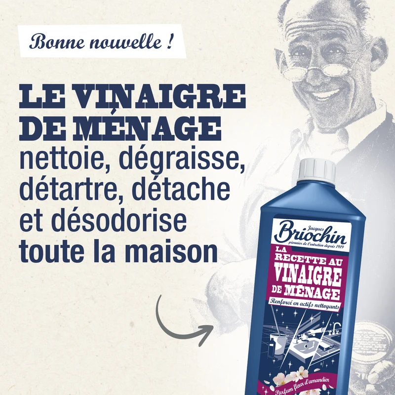 Vinaigre parfumé parfum fleur d'amandier