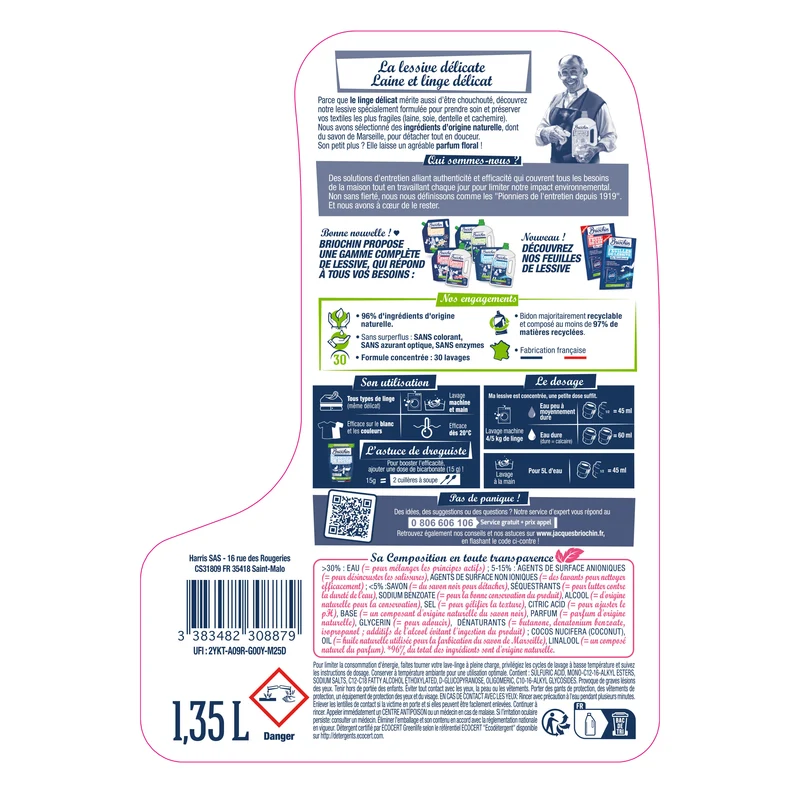 La Lessive spéciale linge délicat