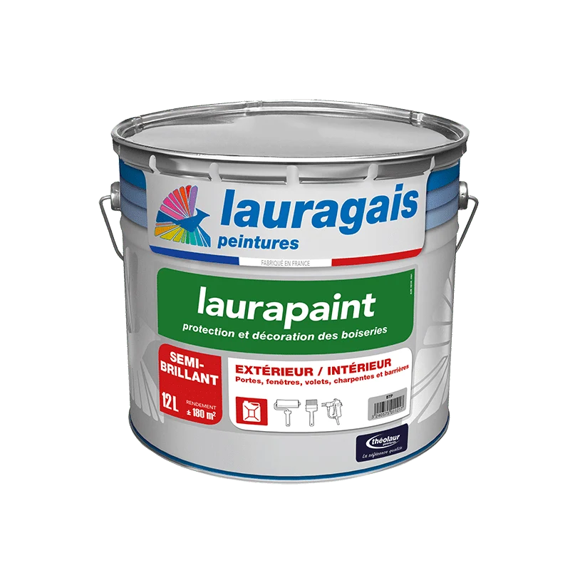 Laurapaint nuancier 1825 - Peinture laque pour protéger et embellir les boiseries