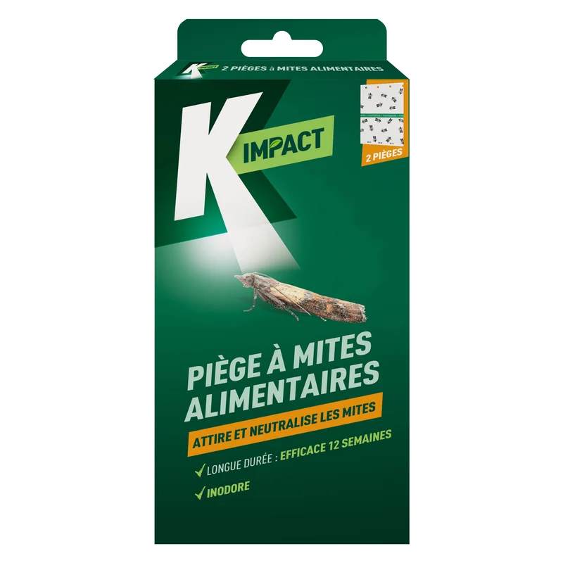 Pièges à mites alimentaires