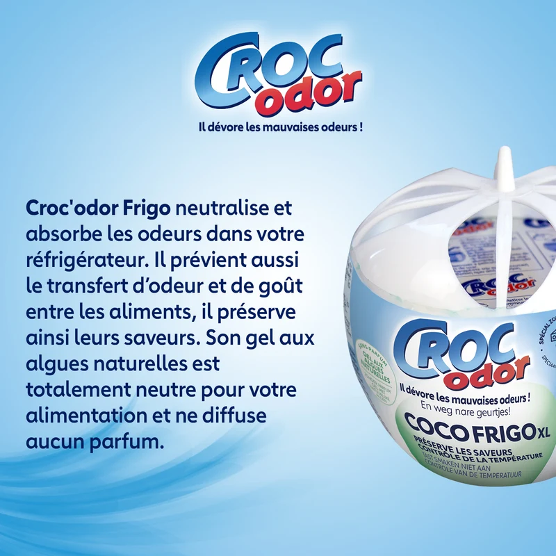 Absorbeur d'odeurs Frigo XL