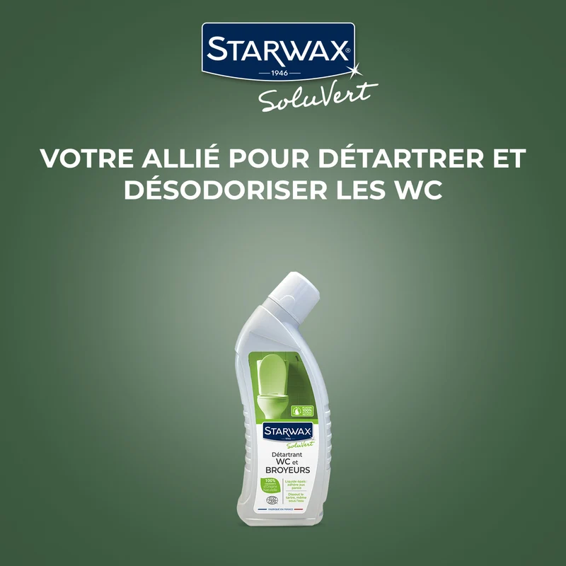 Lot de 3 Détartrant en gel pour WC