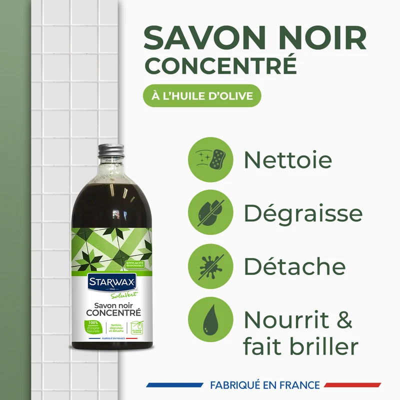 Savon noir concentré à l'huile d'olive