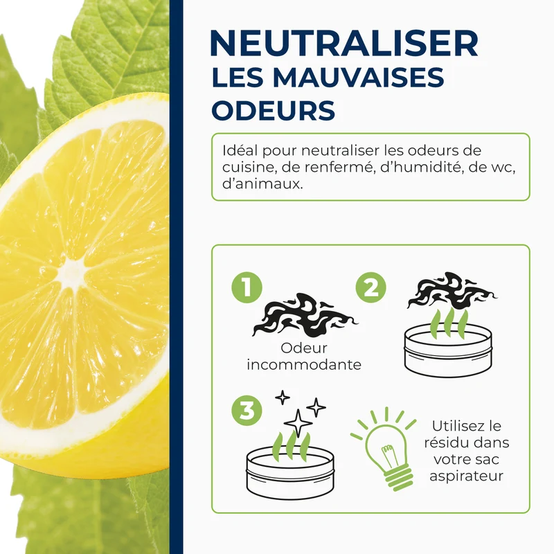 Destructeur d'odeurs Verveine Citron