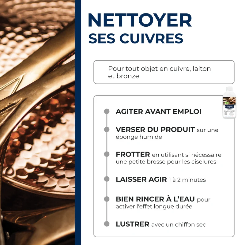Nettoyant cuivre laiton & bronze
