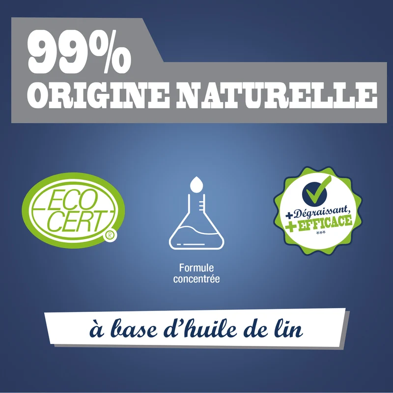 Savon noir liquide gros format