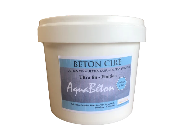 Béton ciré ultra fin (poudre + teinte) Aquabéton
