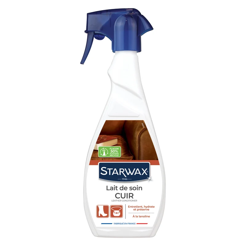 Lait de soin pour cuir