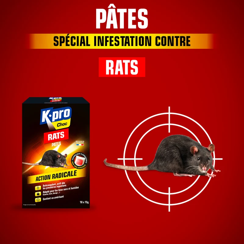 Pâtes rats
