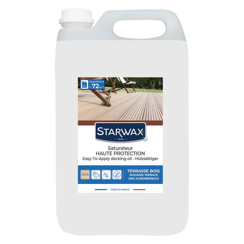 Saturateur Haute protection pour terrasses bois