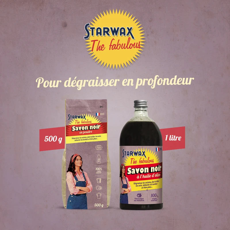 Savon noir en poudre
