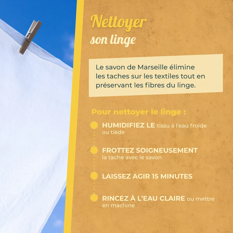 Savon de Marseille à l'huile d'olive