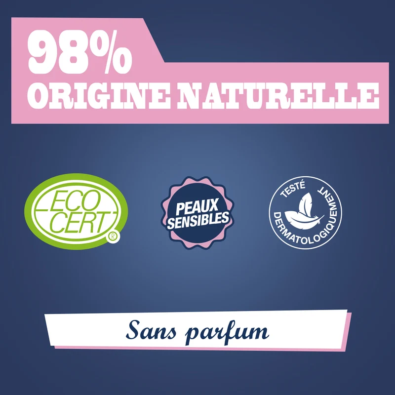 Recharge Liquide Vaisselle Mains spécial peaux sensibles Sans parfum