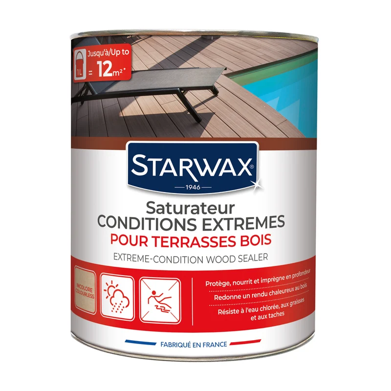 Saturateur bois extérieurs conditions extrêmes