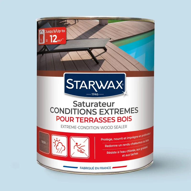 Saturateur bois extérieurs conditions extrêmes