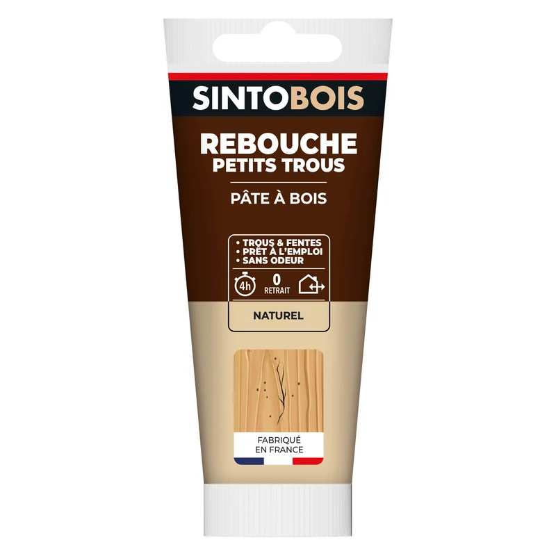 Rebouche imperfections - Pâte à bois naturel
